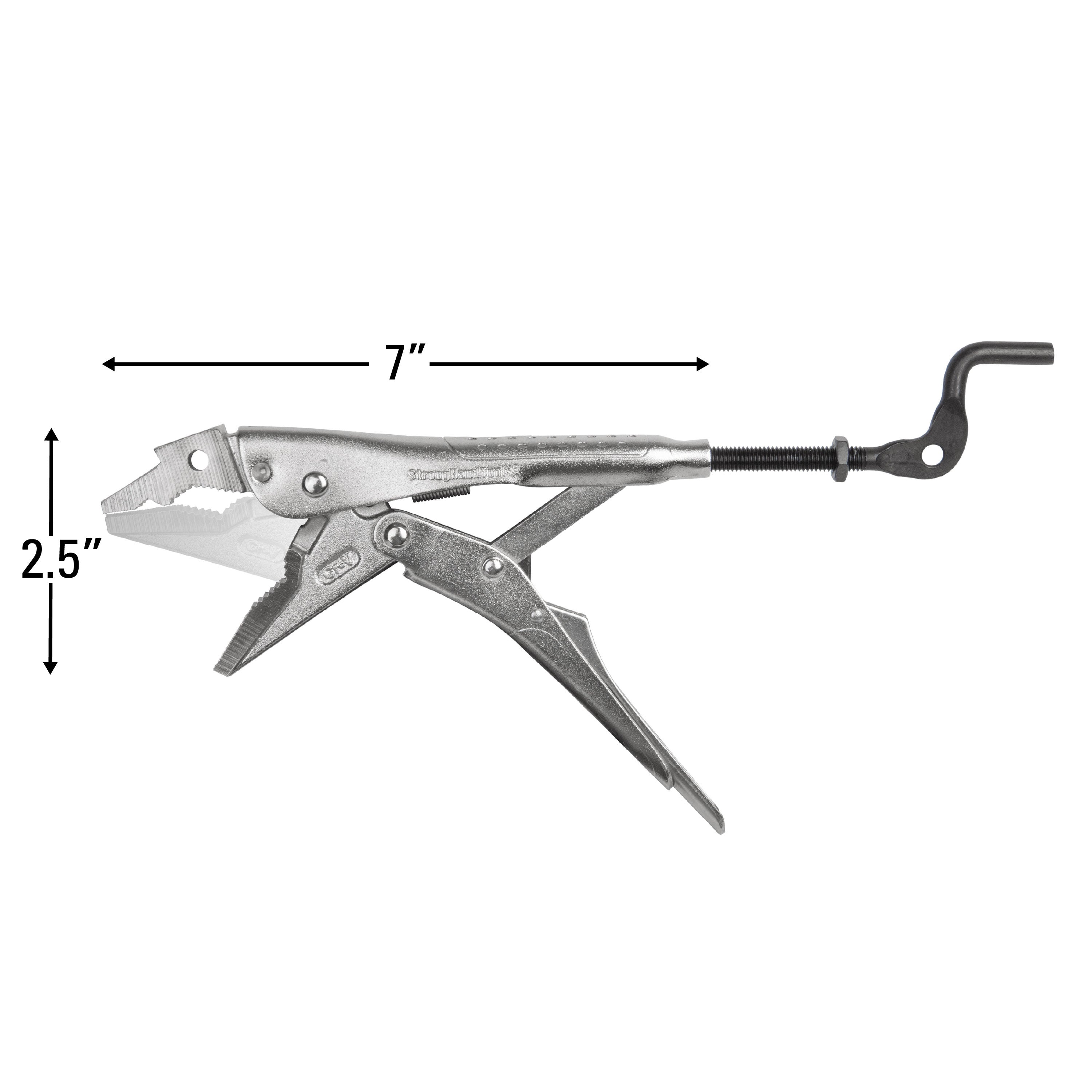Pinzas de Bloqueo Extractoras, 7" (17.78 cm)
